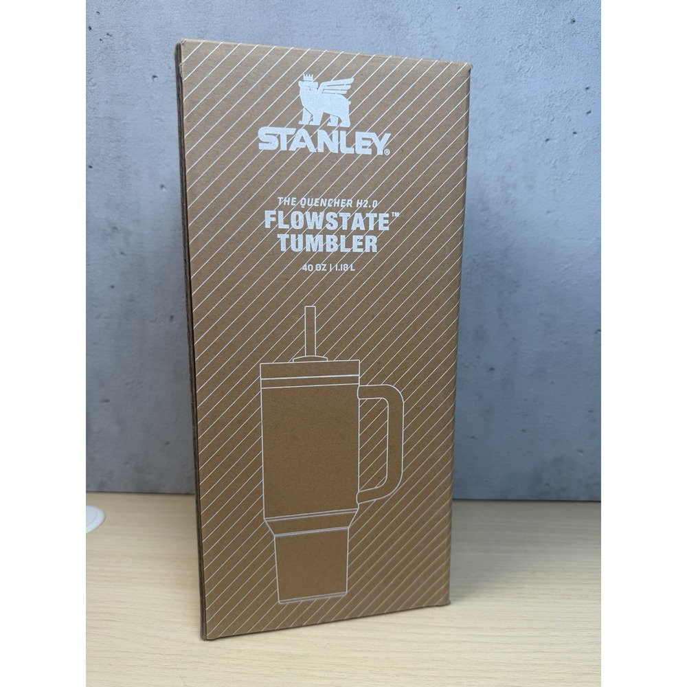 NEW STANLEY Quencher H2.0 Flowstate Tumbler 40oz Orange Tigerlily Sealed